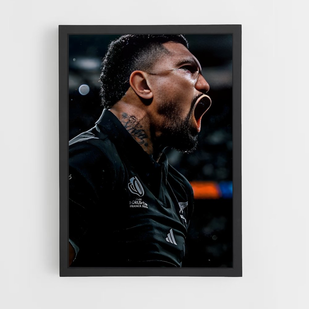Poster Ardie le Maestro – affiche Rugby (vue 2)